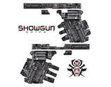 Glock 31 Gen 3 Decal Grip Kit - Steampunk Packaging