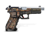 Custom Glock 31 Gen 3 Decal Grip Kit - Steampunk