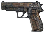 Sig P226 Decal Grip - Steampunk