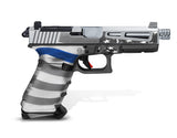 Custom Glock 17 Gen 3 Decal Grip Kit - Thin Blue Line