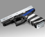 Custom Glock 19 Gen 3 Decal Grip Kit - Thin Blue Line