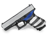 Custom Glock 32 Gen 4 Decal Grip Kit - Thin Blue Line