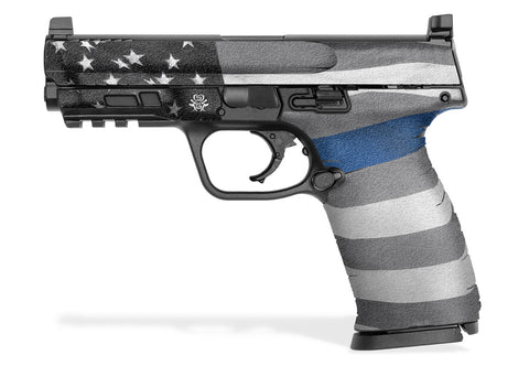 Decal Grips for S&W M&P M2.0 9mm/.40 Full-Size (4.25") - Thin Blue Line