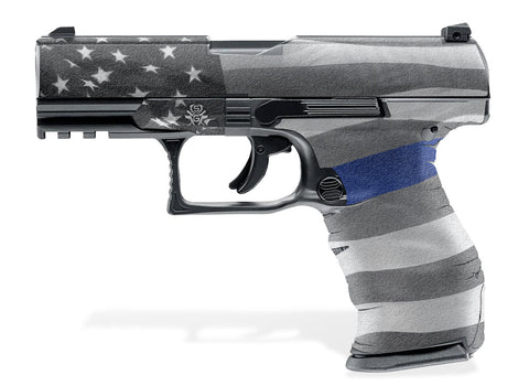 Decal Grip for Walther PPQ - Thin Blue Line