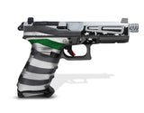 Custom Glock 22 Gen 3 Decal Grip Kit - Thin Green Line