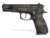 CZ 75-B Decal Grip - Topo Camo