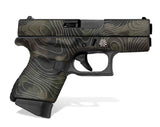 Glock 43 Decal Grip - Topo Camo