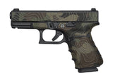 Glock 19 Gen4 Decal Grip - Topo Camo