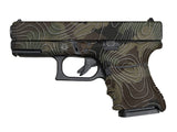 Glock 30SF Decal Grip - Topo Camo