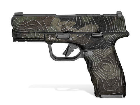 Springfield Hellcat Pro Decal Grips - Topo Camo