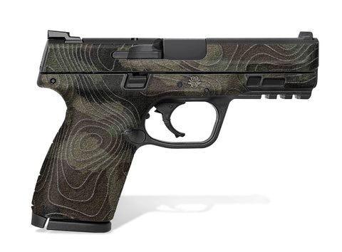 Decal Grip for S&W M&P Compact 9mm .40  M2.0  4"  - Topo Camo