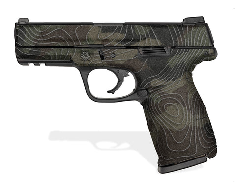 Decal Grip for S&W SD9 & SD40 - Topo Camo