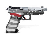 Custom Glock 17 Gen 3 Decal Grip Kit - Thin Red Line