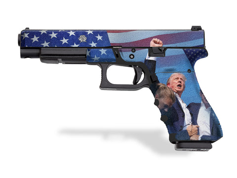 Glock 34 Decal Grip - Trump Fight, Fight, Fight! 2024