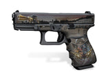Glock 32 Gen 3 Decal Grip Kit - Zombie Outlaw