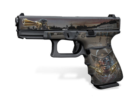 Glock 32 Gen 3 Decal Grip Kit - Zombie Outlaw