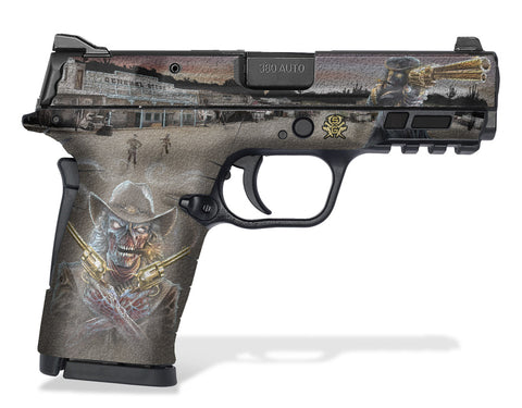 S&W M&P Shield EZ .380 M2.0 Decal Grip - Zombie Outlaw