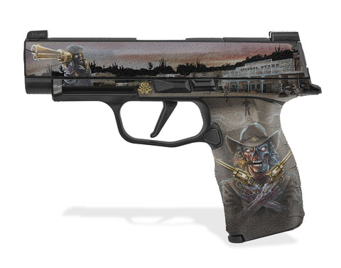 Sig P365 XL Decal Grip - Zombie Outlaw