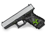 Glock 23 Gen 4 Decal Grip - Biohazard
