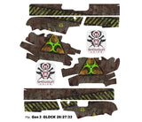 Glock 26 Decal Grip - Biohazard