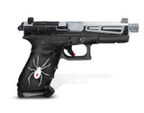 Glock 17 Gen 4 Decal Grip - Black Widow