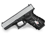 Glock 19 Gen4 Decal Grip  - Black Widow