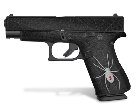 Glock 48 Decal Grip - Black Widow