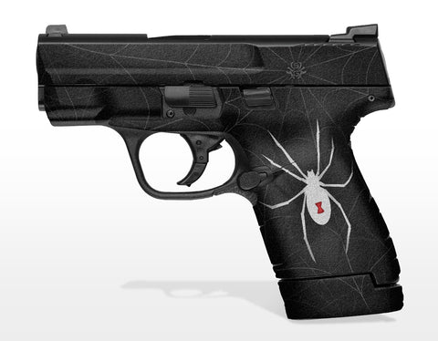 Decal Grip for S&W M&P 9mm/.40 Shield - Black Widow