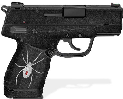 Springfield XD-E Compact 3.3" Decal Grips - Black Widow