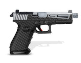 Glock 22 Gen 3 Decal Grip - Carbon Fiber