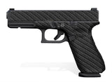 Glock 17 Gen 5 Decal Grip - Carbon Fiber