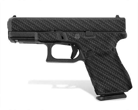 Glock 19 Gen 5 Decal Grip - Carbon Fiber
