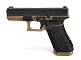 Glock 19X Decal Grip - Carbon Fiber