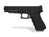 Glock 35 Decal Grip - Carbon Fiber