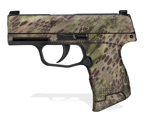 Sig P365 Micro-Compact Decal Grip - Cryptic Camo