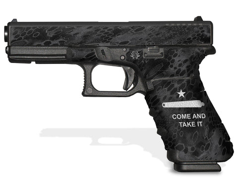 Glock 17 Gen 4 Decal Grip - Come and Take It