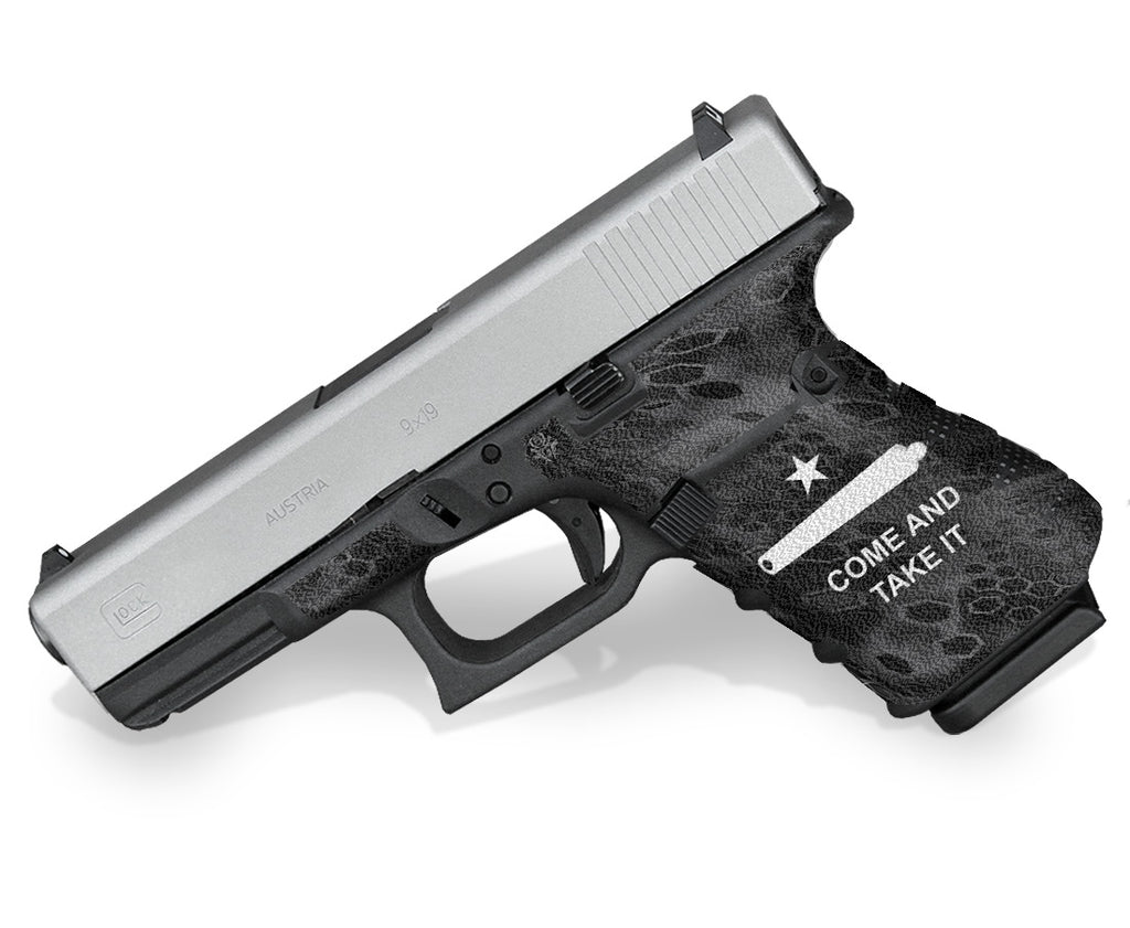 Glock 19 Decal Grip - Come and Take It – Showgun Decal Grips