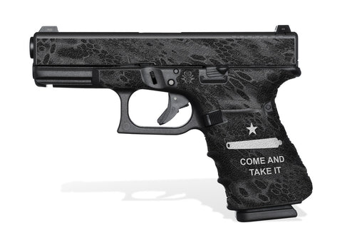 Glock 23 Gen 4 Grip-Tape Grips - Come and Take It