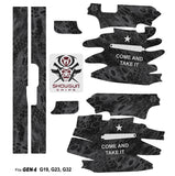 Glock 19 Gen 4 Decal Grip - Come and Take It