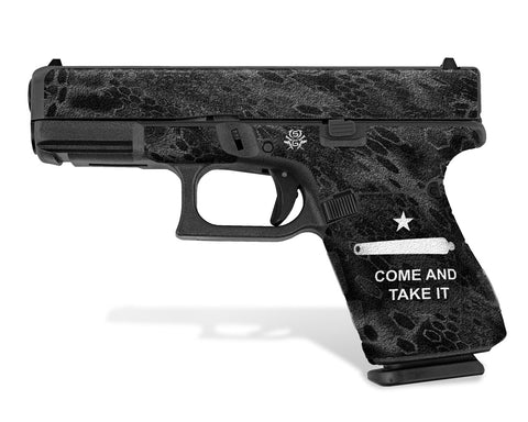 Gen 5 Glock 19 Decal Grip - Come And Take It