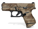 Glock 42 Decal Grip - Desert Camo