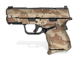 Springfield XD-S  Mod.2  9mm 3.3" Decal Grips - Desert Camo