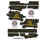 Glock 26 Decal Grip - Don't Tread On Me