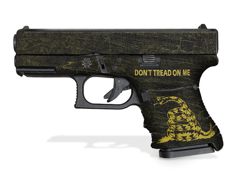 Glock 29SF Decal Grip - Don't Tread On Me