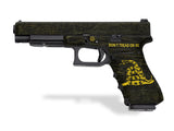Glock 34 Decal Grip - Don't Tread On Me