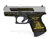 Glock 43 Decal Grip - Don't Tread On Me