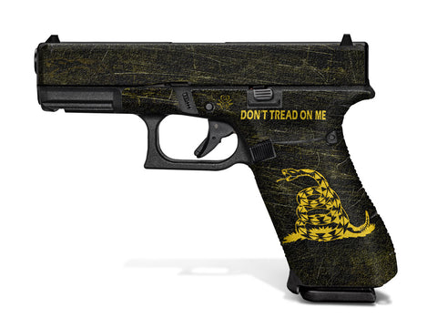 Glock 45 Decal Grip - Don't Tread On Me