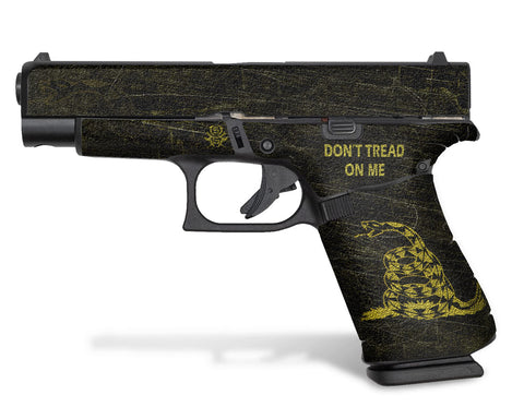 Glock 48 Decal Grip - Don't Tread On Me