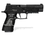 Sig P320 XFULL Decal Grip - Don't Tread On Me