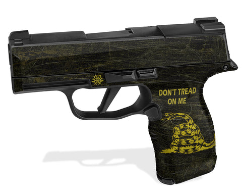 Sig P365X Decal Grip - Don't Tread On Me